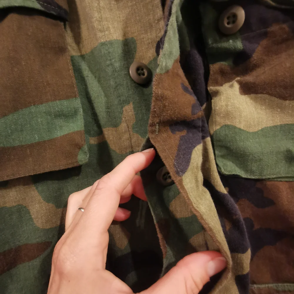 Men's Camouflage Jacket - Picture 4 of 8